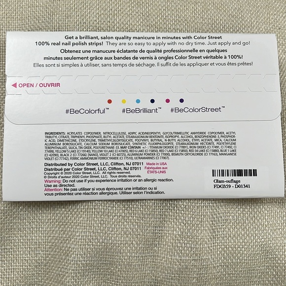 Color Street: Brand New Never Opened- Glam-ouflage - Picture 3 of 3